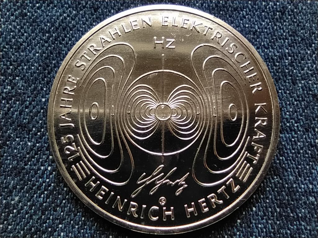Németország Heinrich Hertz 10 Euro 