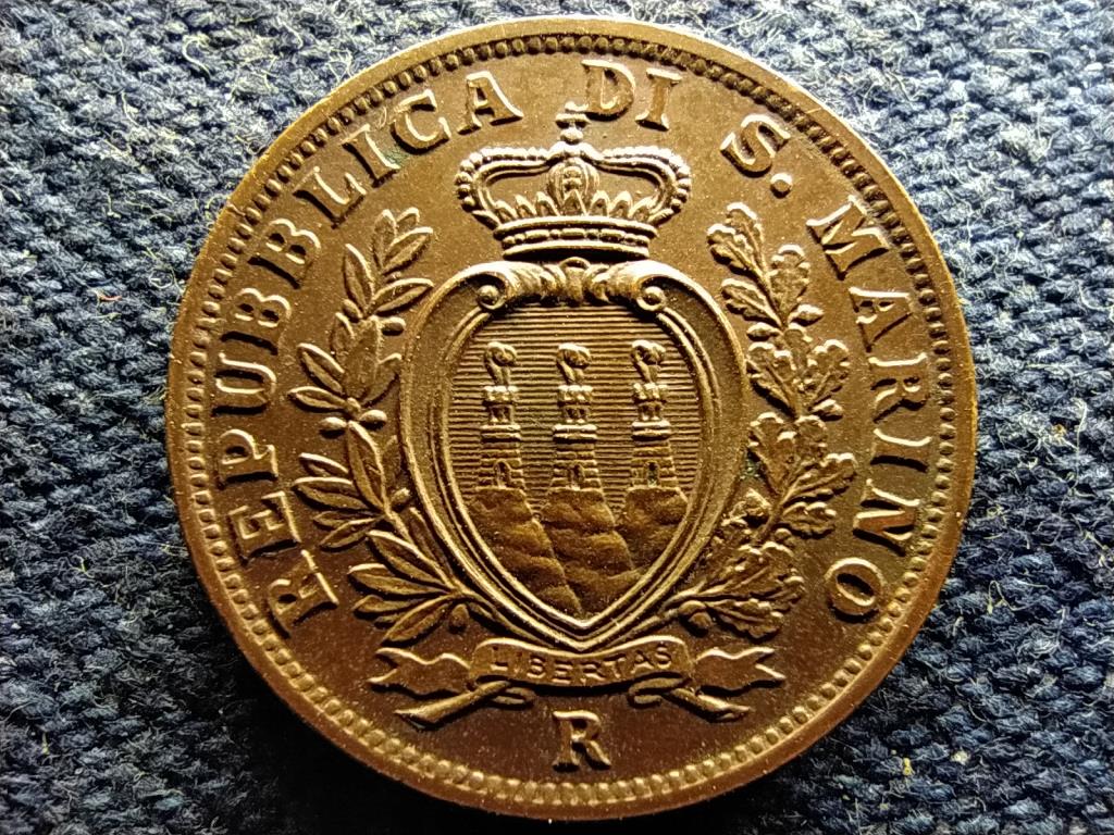 San Marino Köztársaság (1864-) 5 Centesimi 