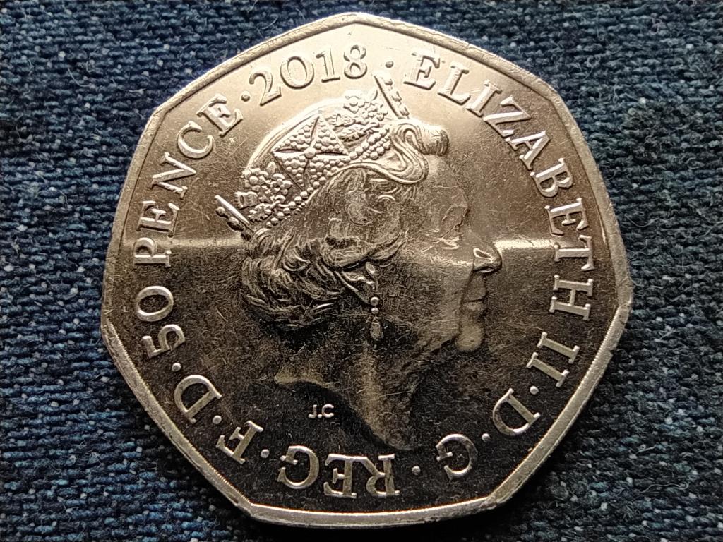 Anglia Egérke asszony 50 Penny 
