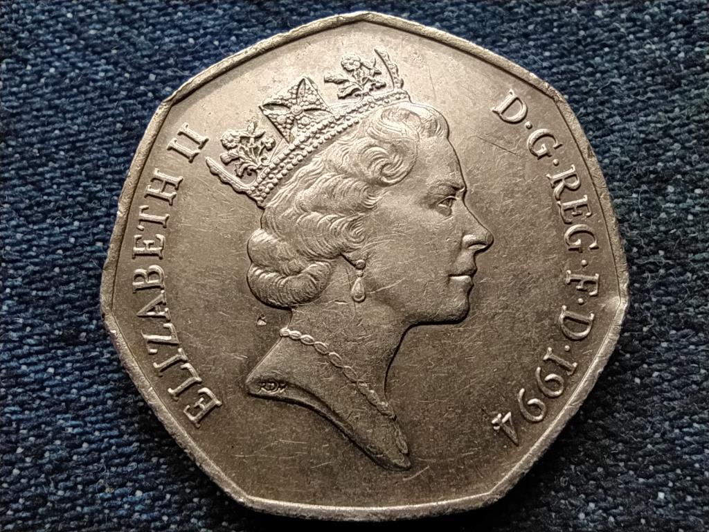 Anglia Normandiai partraszállás - 1944.06.06. 50 Penny 