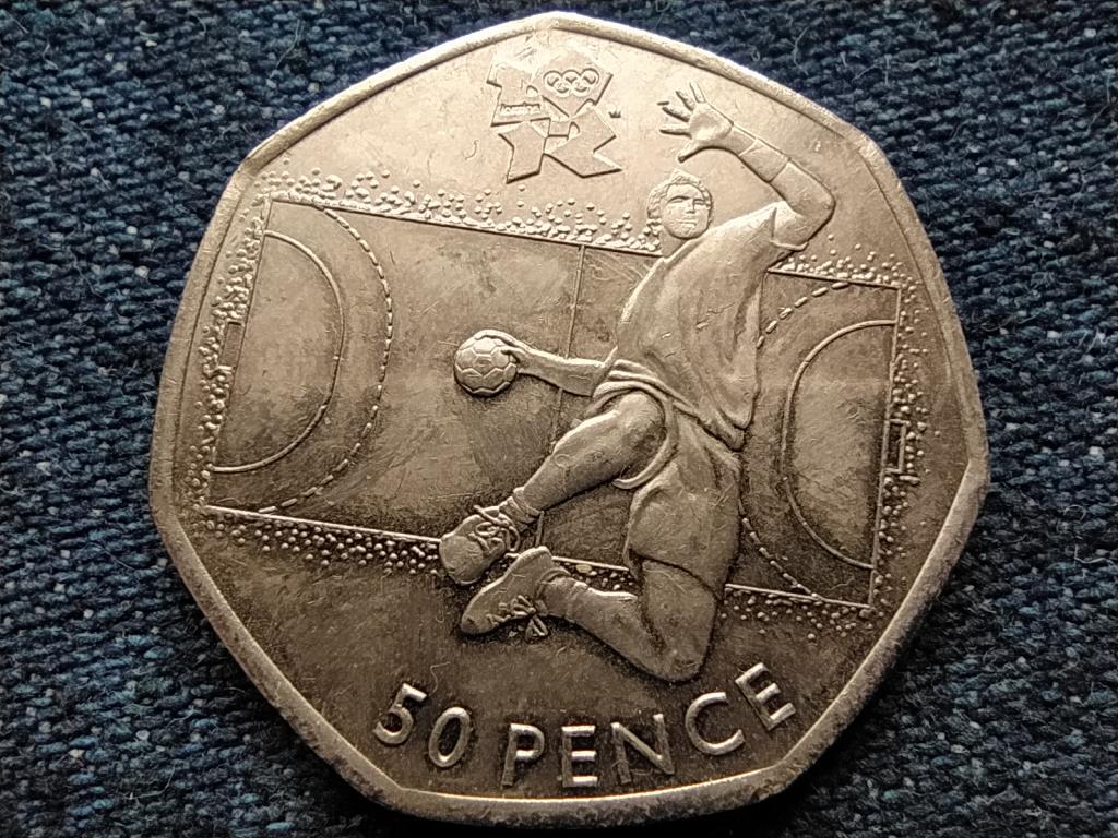 Anglia XXX. Nyári Olimpia London Kézilabda 50 Penny 