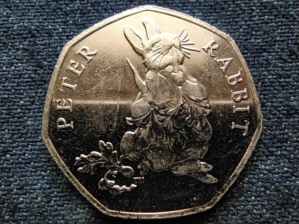 Anglia Nyúl Péter 50 Penny 