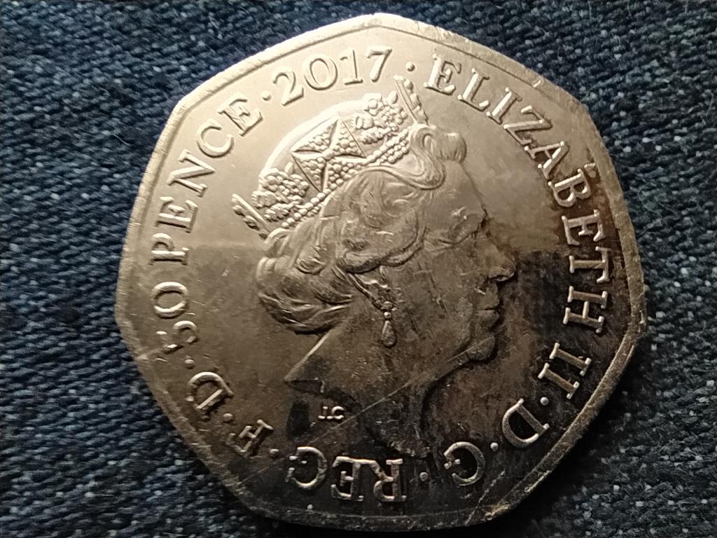 Anglia Pecás Jeremiás 50 Penny 