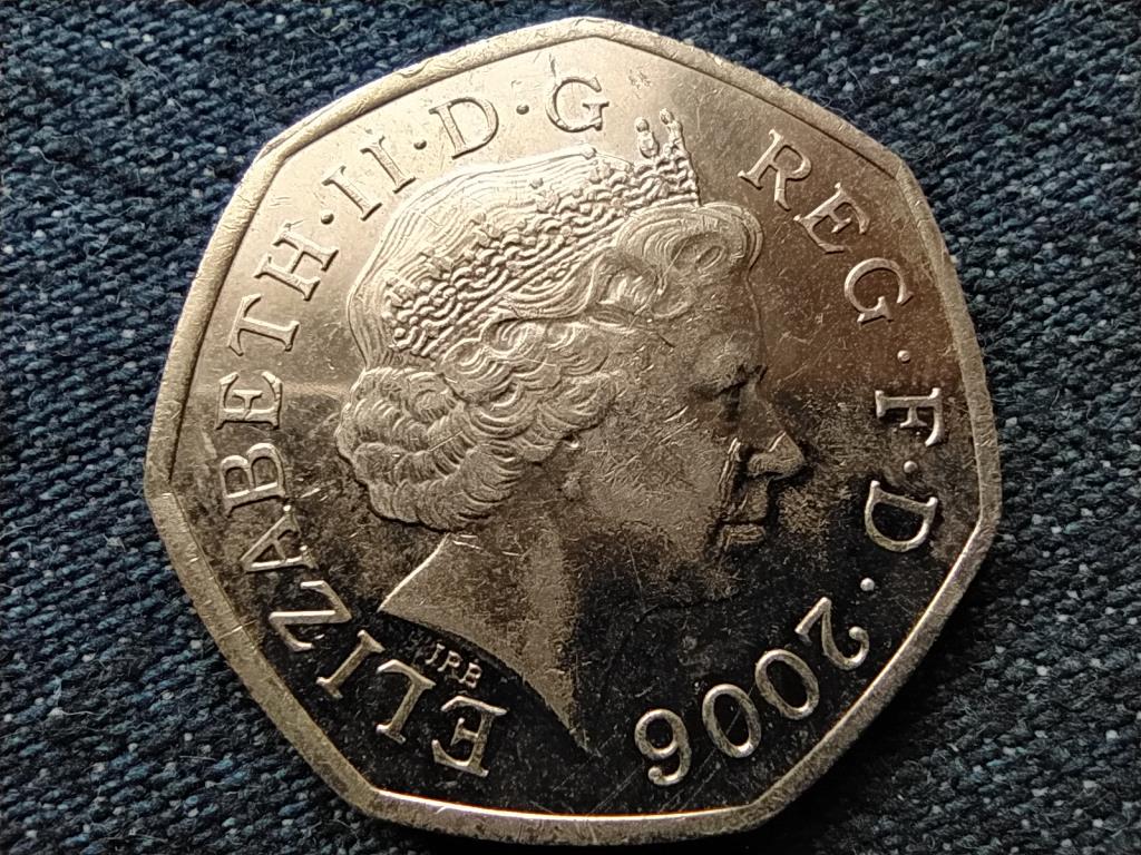 Anglia Viktória kereszt 50 Penny 