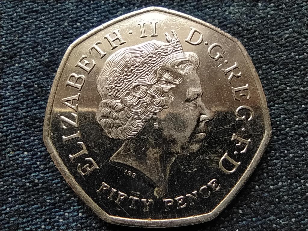 Anglia Világ Vadvédelmi Alap 50 Penny 