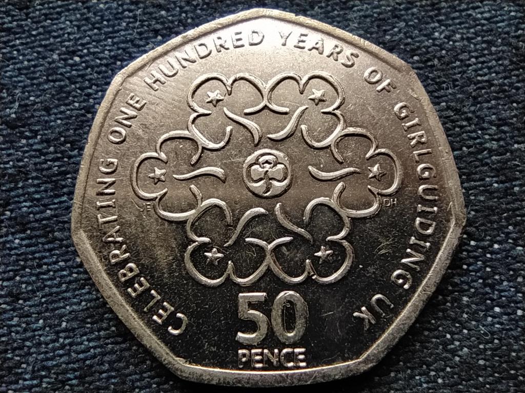 Anglia Cserkészlányok 50 Penny 