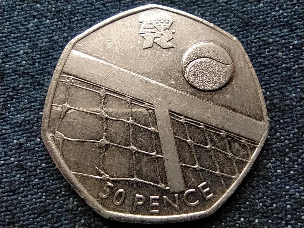 Anglia XXX. Nyári Olimpia London Tenisz 50 Penny 