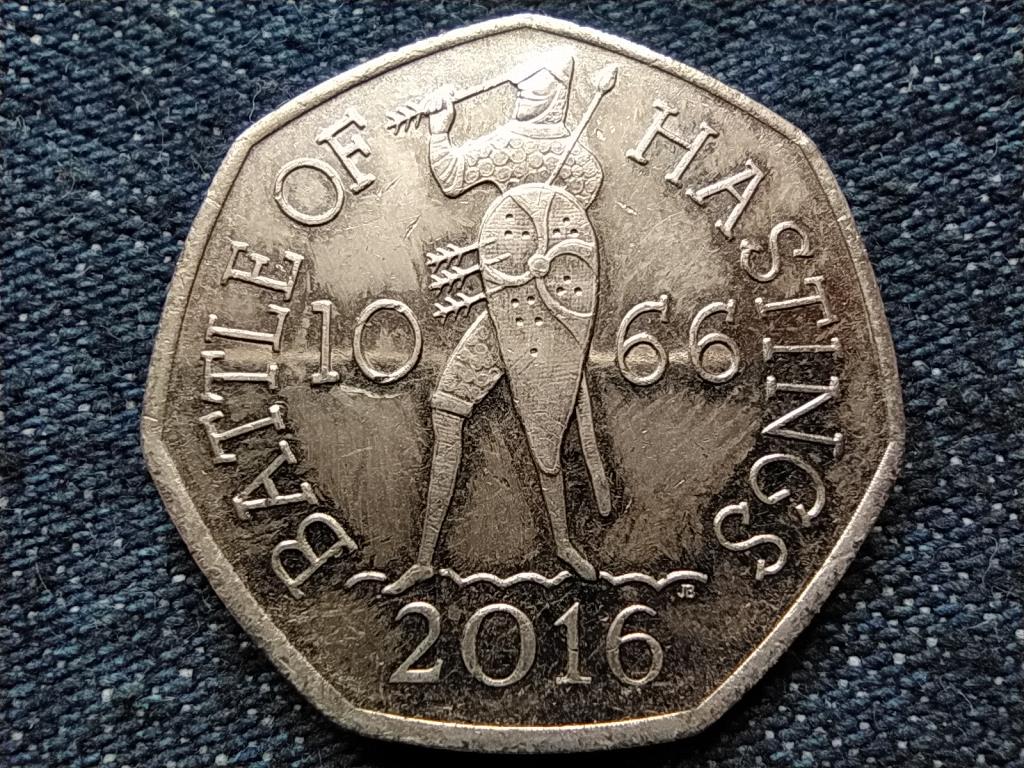 Anglia Hastingsi csata 50 Penny 