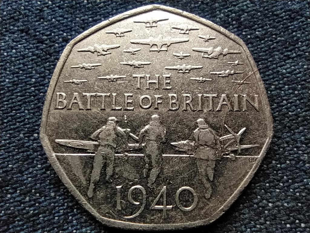 Anglia Nagy-Britannia csata 50 Penny 