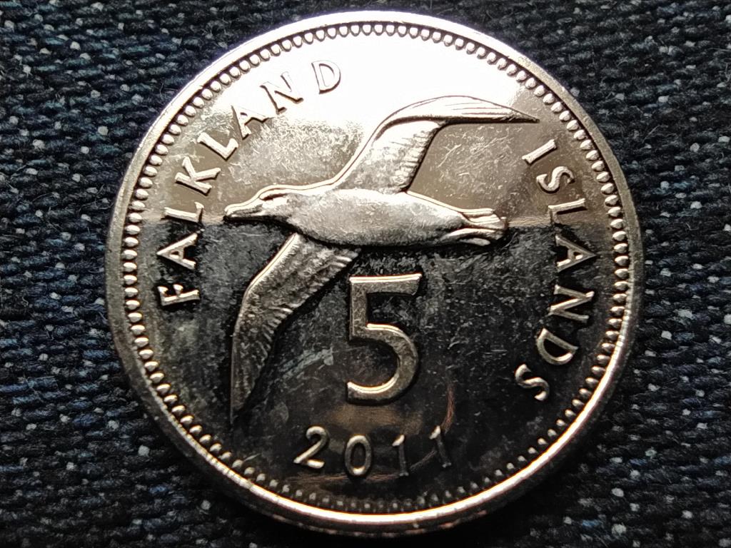 Falkland-szigetek II. Erzsébet (1952-2022) 5 Penny 