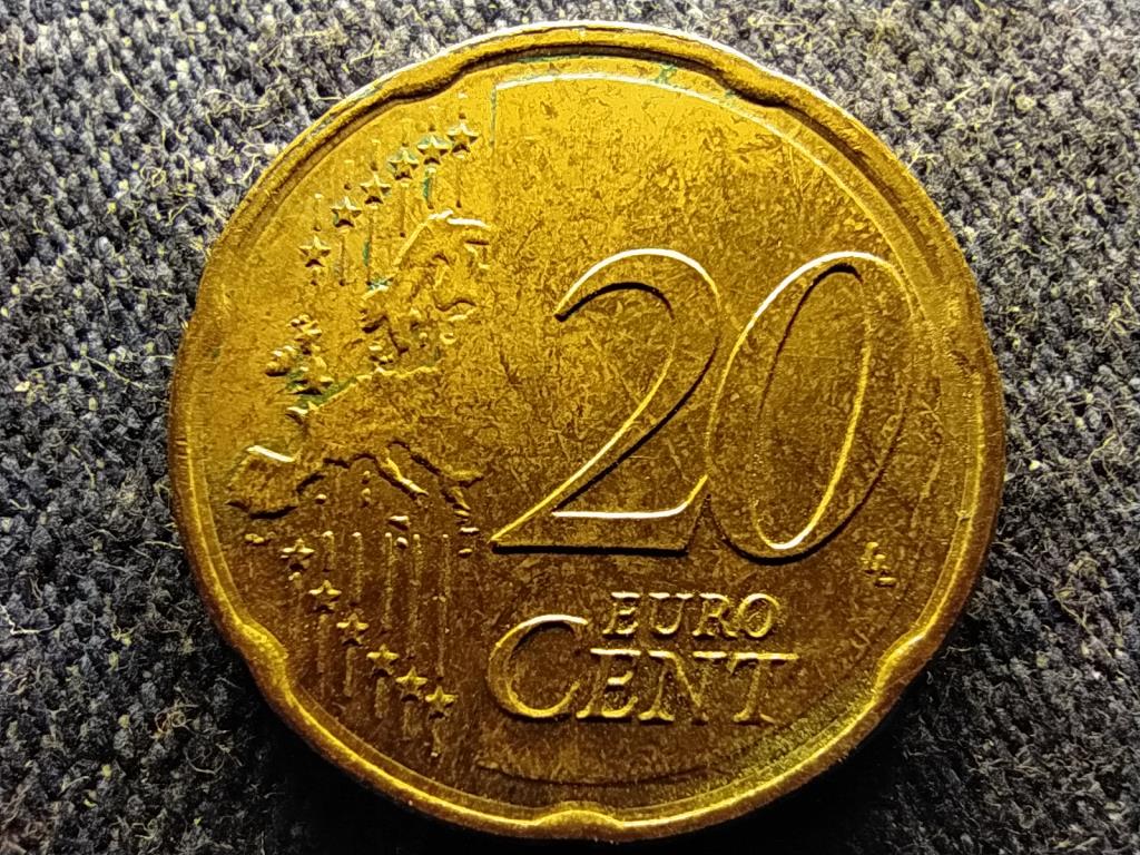 Ausztria Második Köztársaság (1945-) 20 Euro Cent 