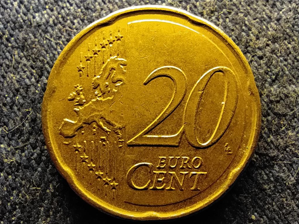 Franciaország Ötötdik Köztársaság (1958-) 20 Euro Cent 