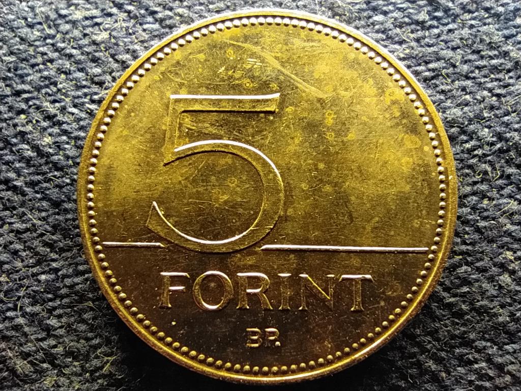 75 éves a forint 5 Forint O betű
