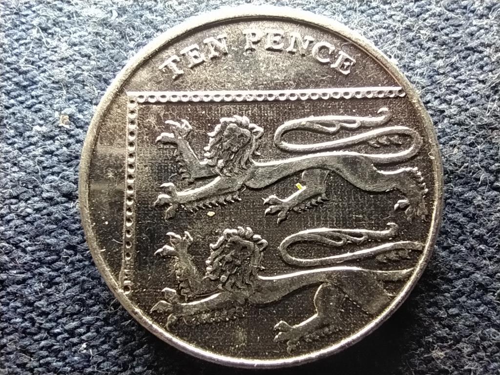 Anglia II. Erzsébet (1952-2022) 10 Penny 