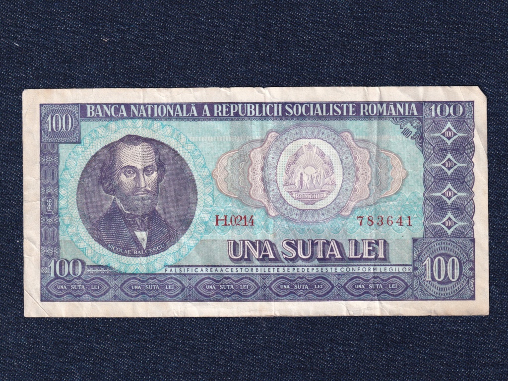 Románia 100 Lej bankjegy