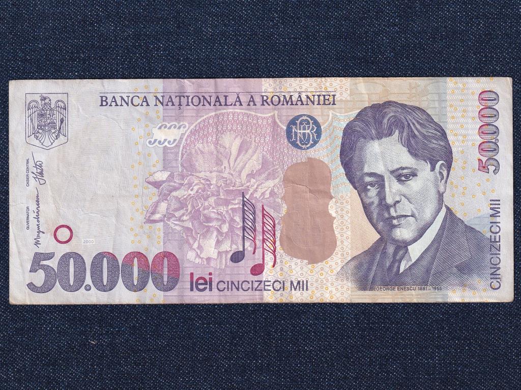 Románia 50000 Lej bankjegy