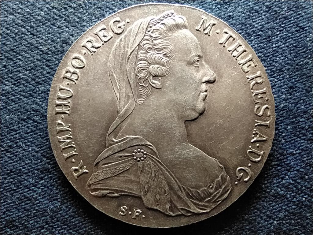 Ausztria Mária Terézia (1740-1780) Ezüst SF Tallér Utánveret