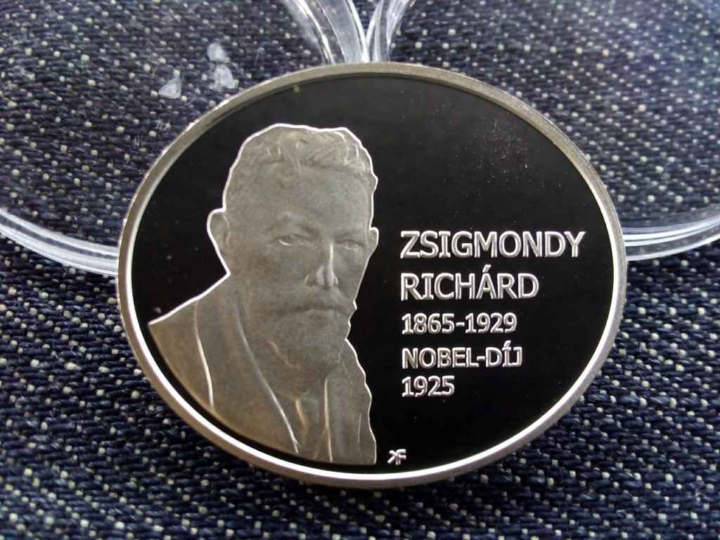 Zsigmondy Richárd .925 ezüst 5000 Forint