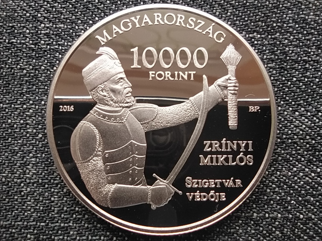 Szigetvári vár .925 ezüst 10000 Forint
