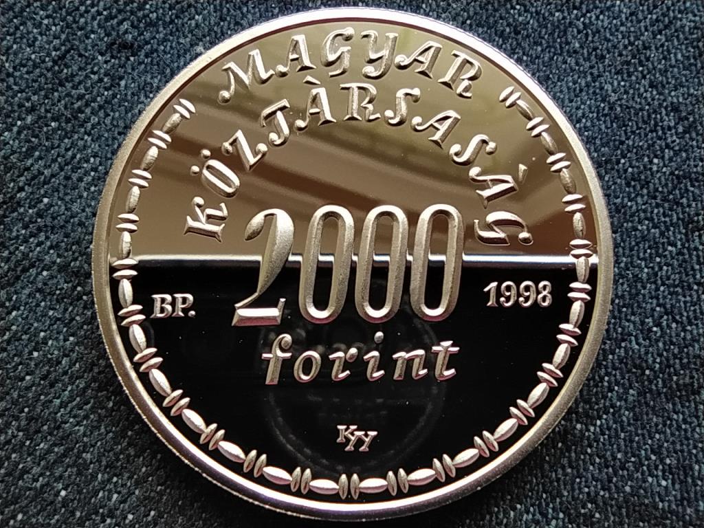 Eötvös Loránd .925 ezüst 2000 Forint