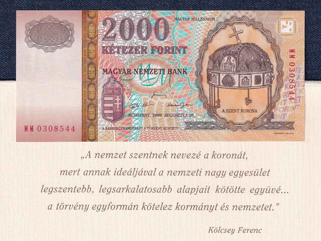 Millennium 2000 Forint bankjegy