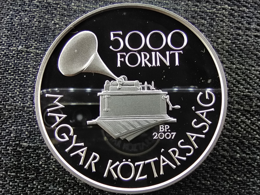 Kodály Zoltán .925 ezüst 5000 Forint