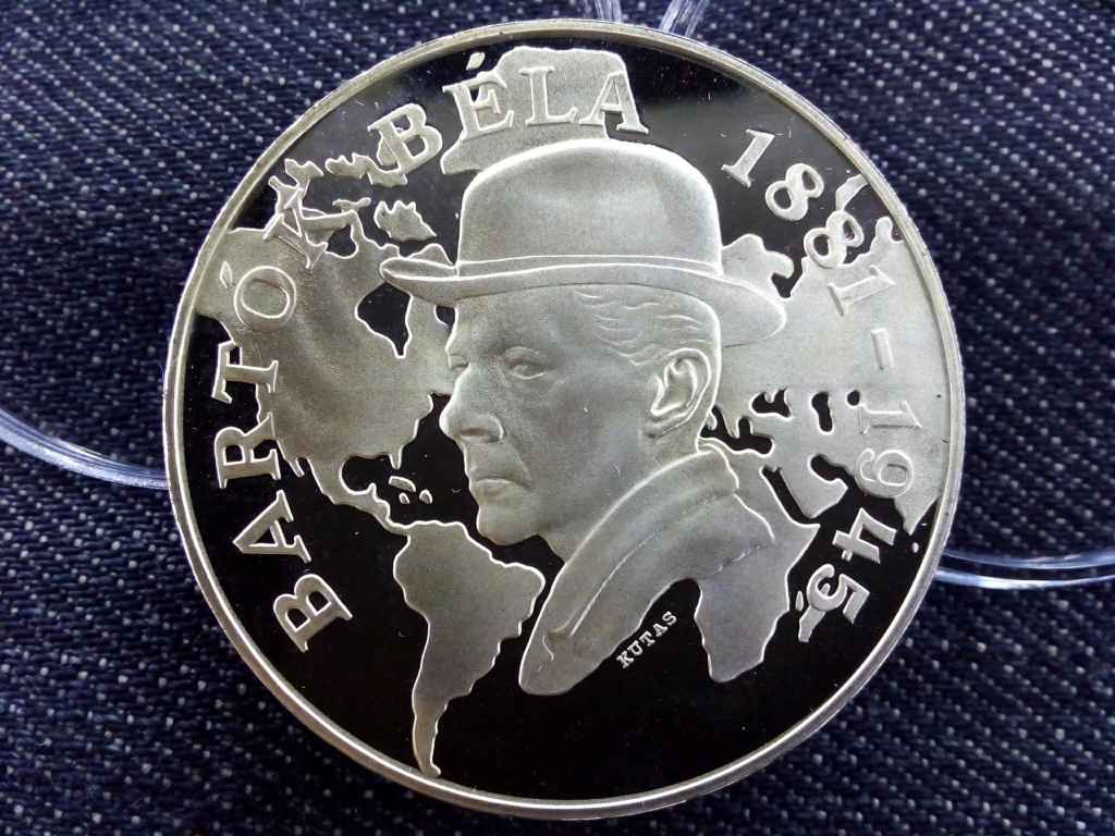 Bartók Béla ezüst 500 Forint