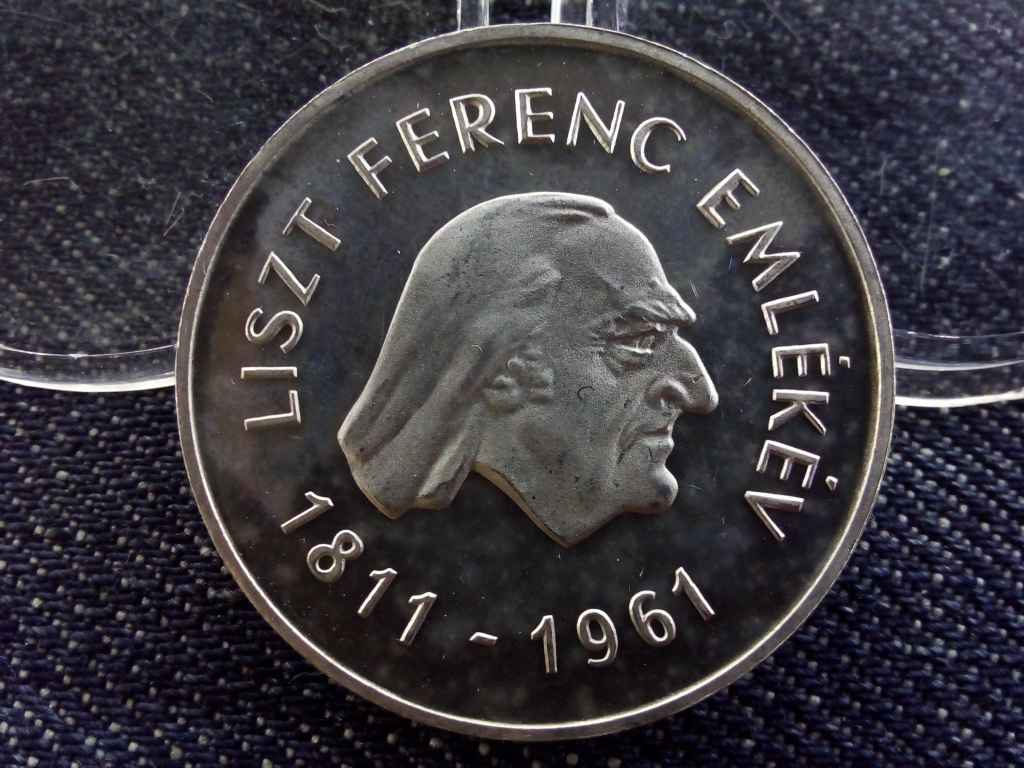 Liszt Ferenc emlékérme-sorozat ezüst 25 Forint