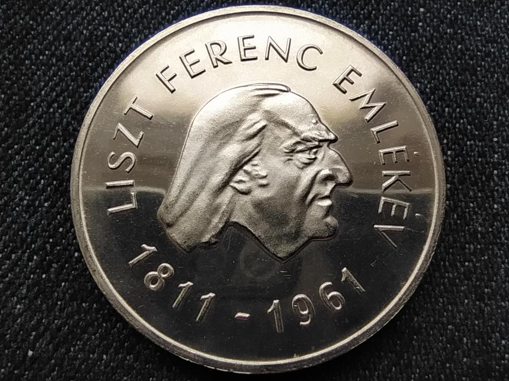 Liszt Ferenc emlékérme-sorozat ezüst 50 Forint