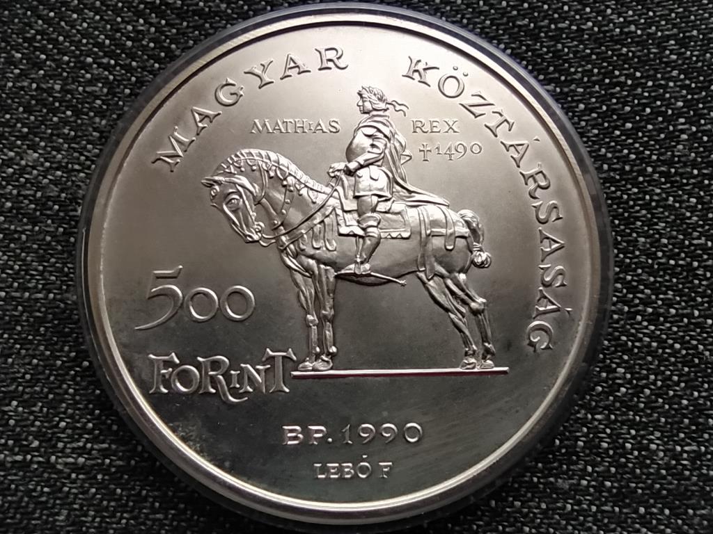 Regina Hungariae Mátyás és Beatrix .900 ezüst 500 Forint