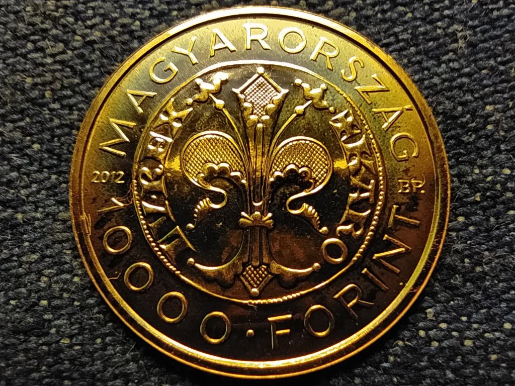 I. Károly aranyforintja .986 arany 10000 Forint 3,491g