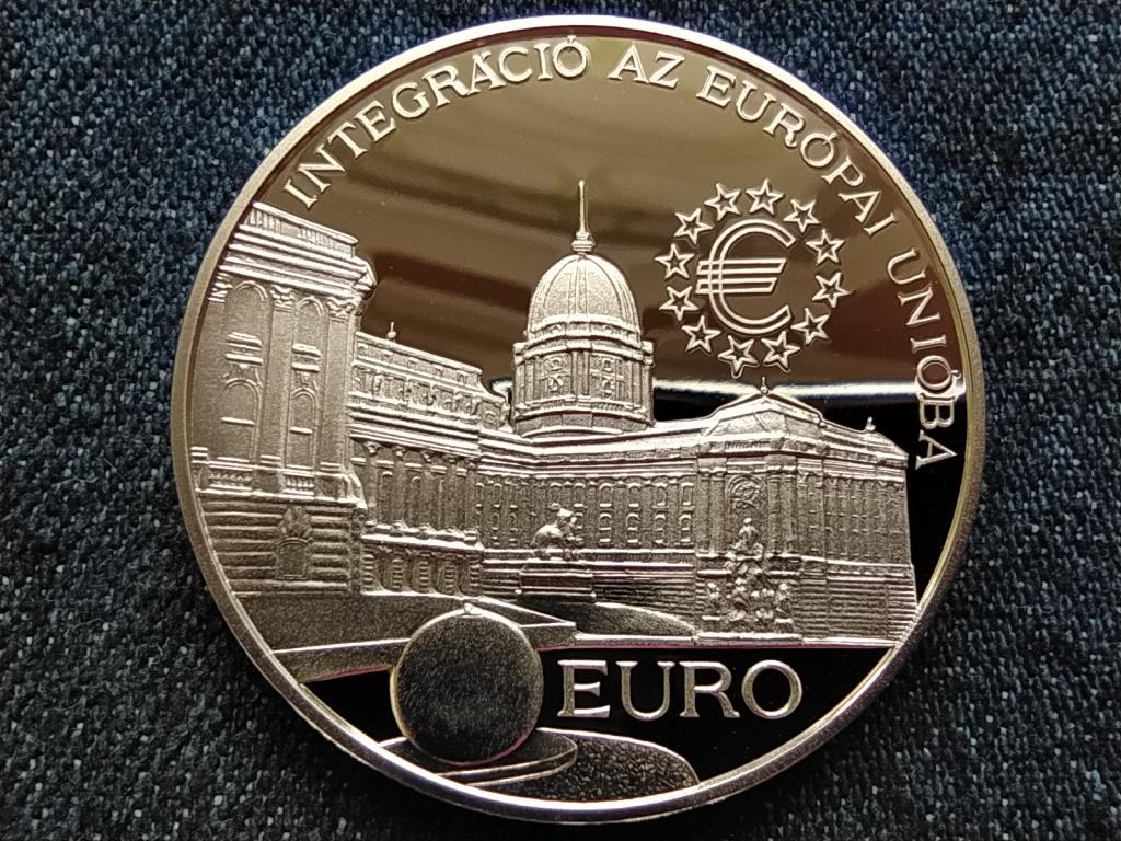 E.C.U. - Integráció az Európai Unióba Budavári Palota ezüst 2000 Forint