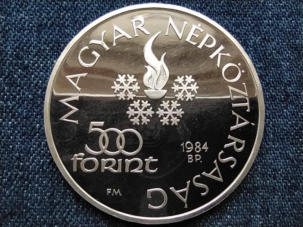 XIV. Téli Olimpia Sarajevo .640 ezüst 500 Forint