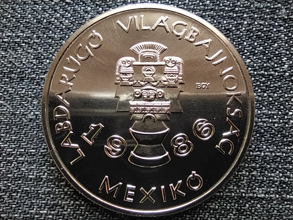 1986-os Labdarúgó VB, Mexikó réz-nikkel-cink 100 Forint