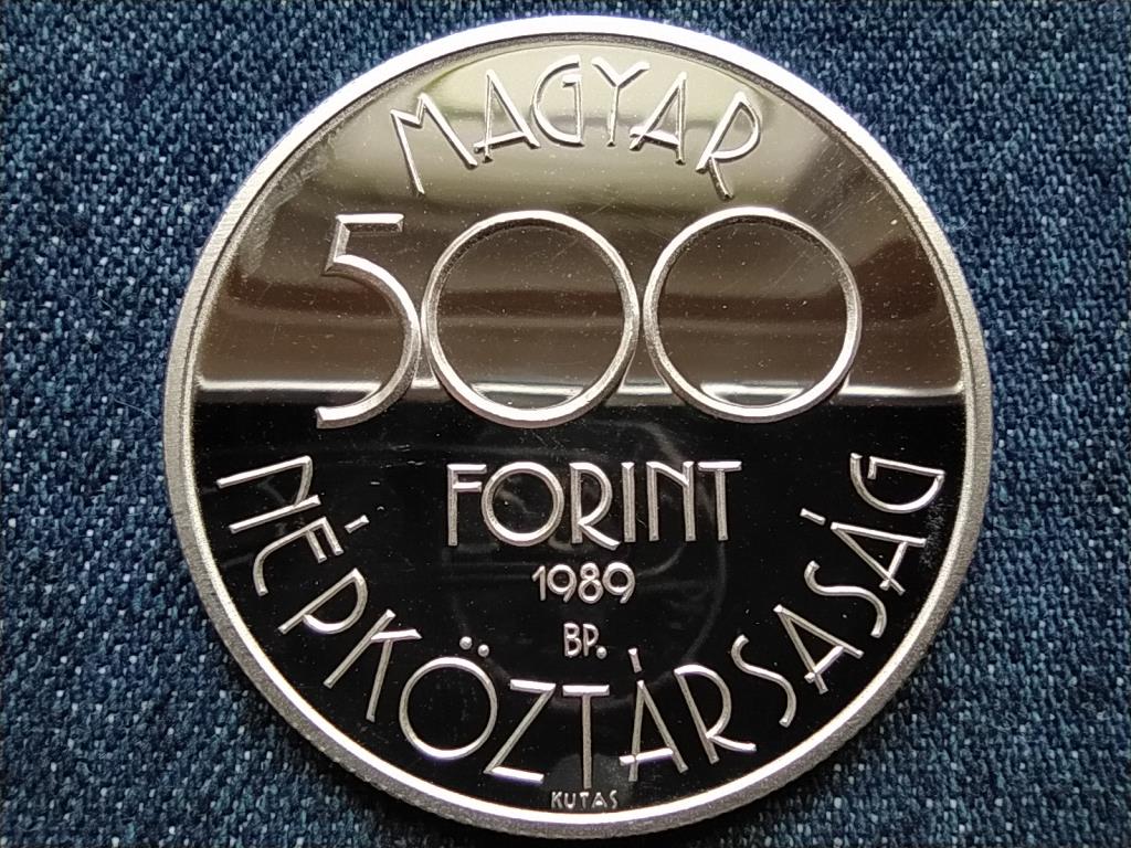 1990-es Labdarúgó VB - Olaszország .900 ezüst 500 Forint