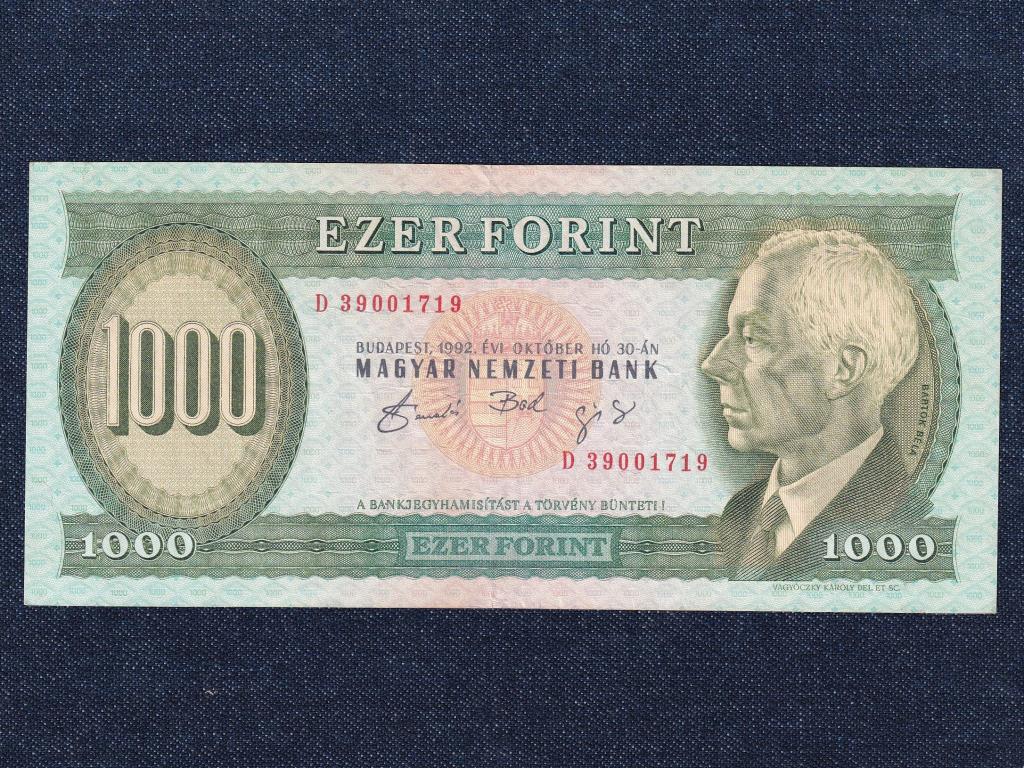 Harmadik Magyar Köztársaság (1989-napjainkig) 1000 Forint bankjegy