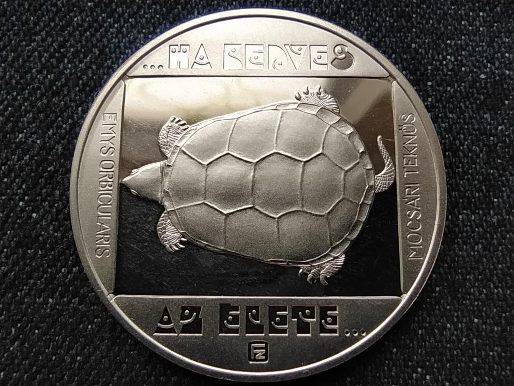 Mocsári teknős .640 ezüst 200 Forint