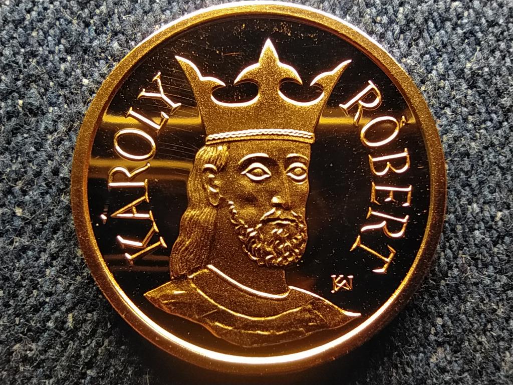 Károly Róbert halálának 650. évfordulójára arany 10000 Forint 6,982g