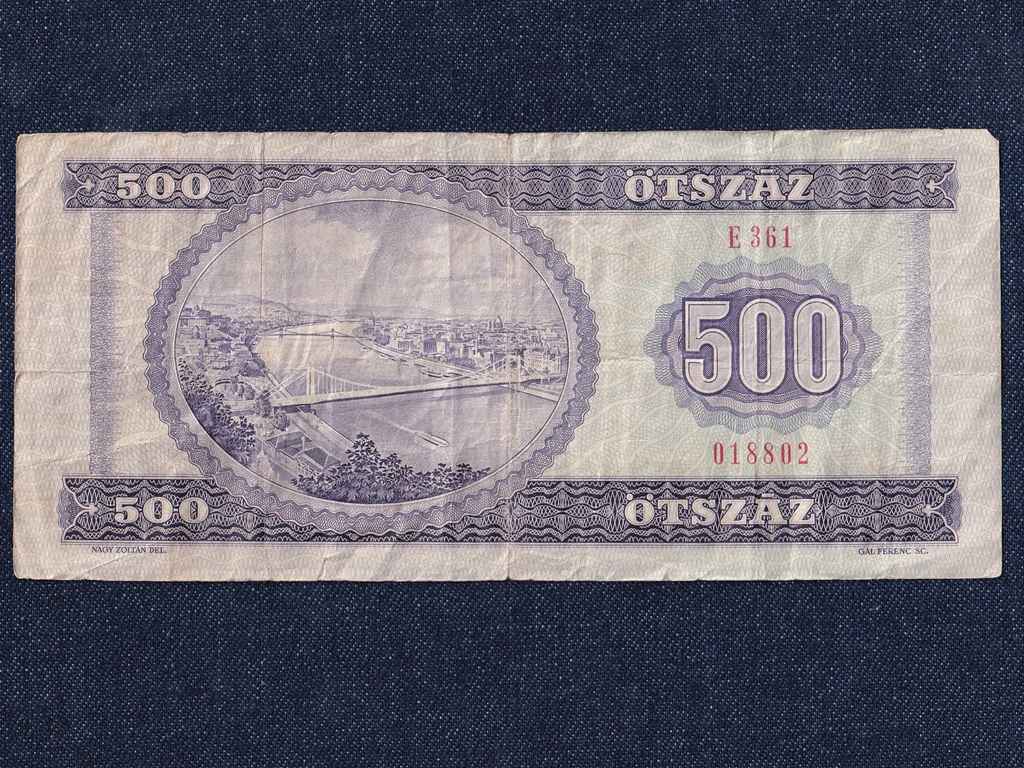 Népköztársaság (1949-1989) 500 Forint bankjegy