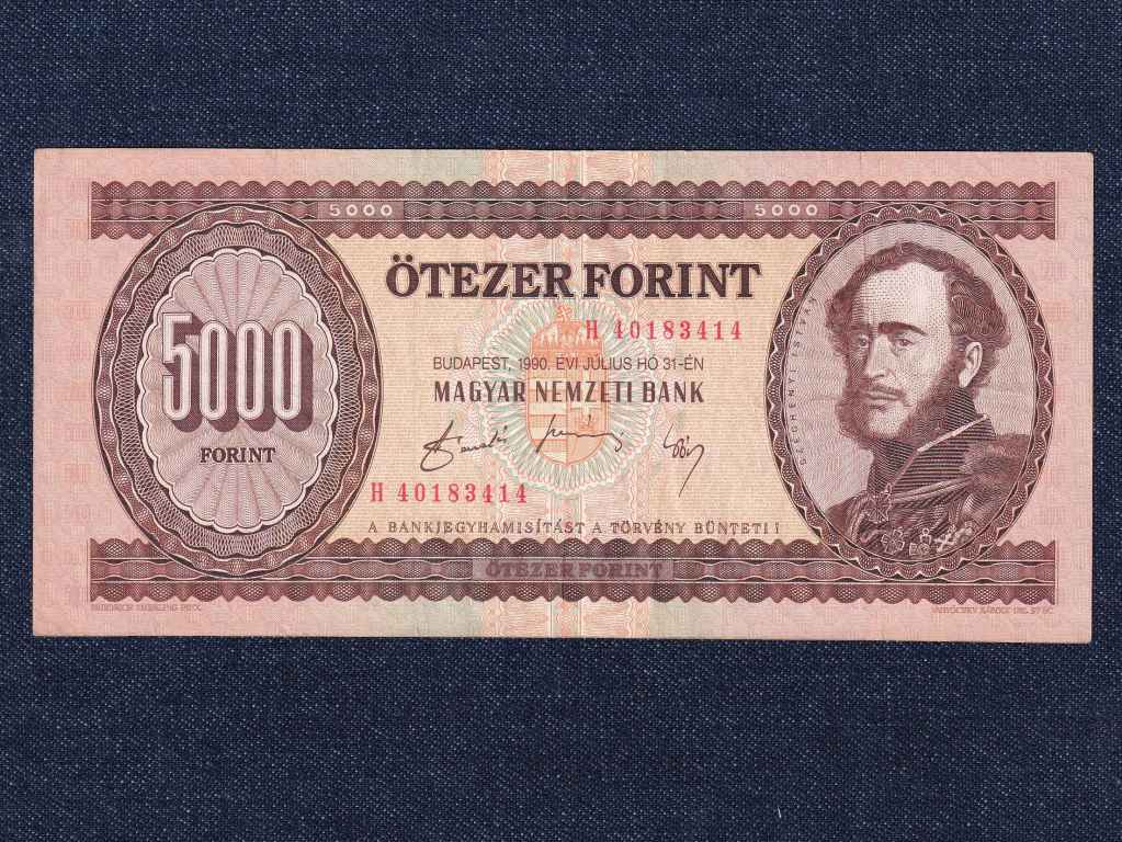 Harmadik Magyar Köztársaság (1989-napjainkig) 5000 Forint bankjegy