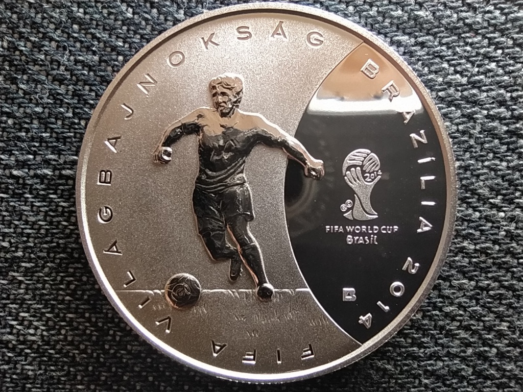 FIFA Világbajnokság - Brazília 2014 .925 ezüst 3000 Forint
