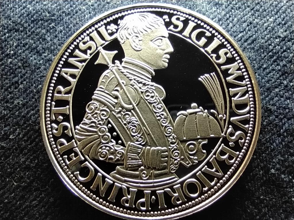 Magyar tallérok utánveretben Báthory Zsigmond tallérja 1589 .999 ezüst