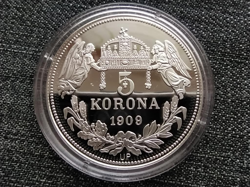 Királyi Koronák Utánveretben Szent László 5 korona .999 ezüst