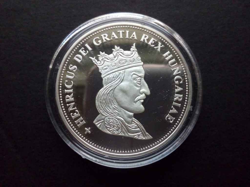 Királyi Koronák Utánveretben Imre 5 korona .999 ezüst