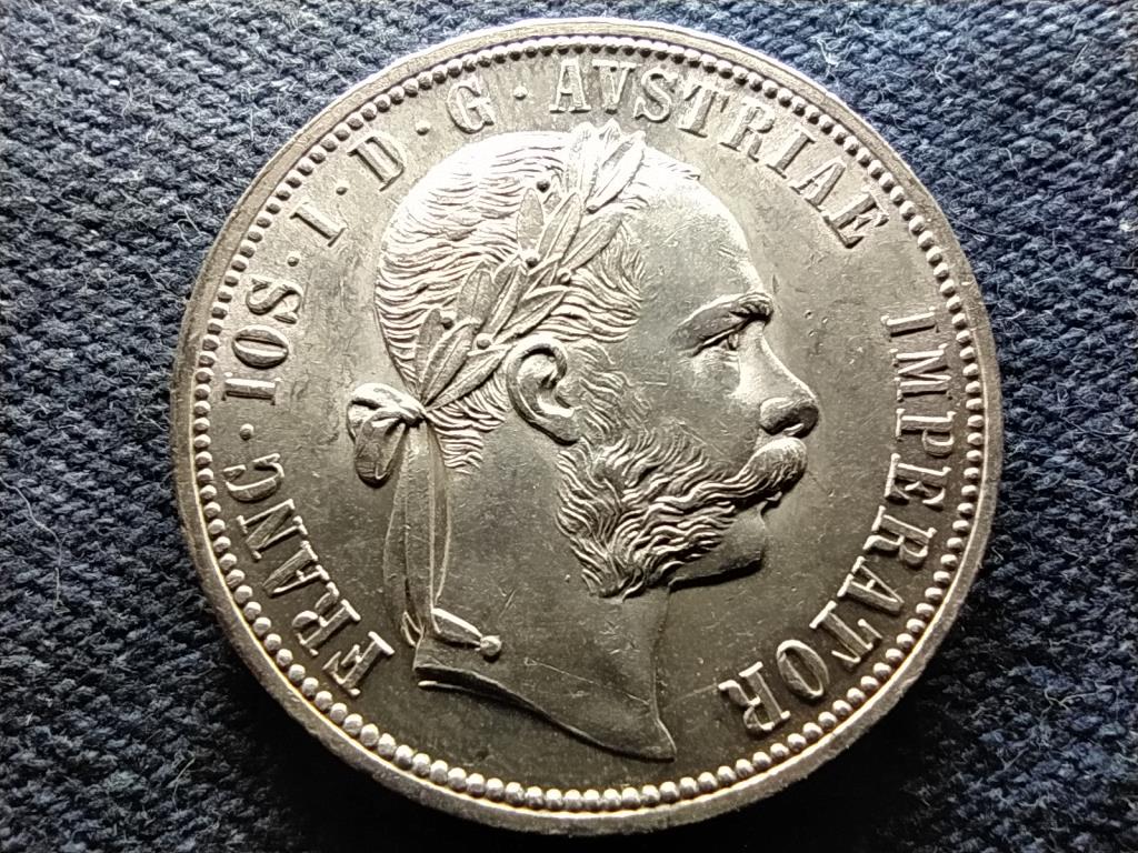 Ausztria Ferenc József .900 ezüst 1 Florin