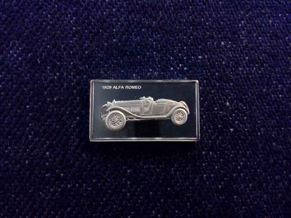USA Franklin Autós Mini-Ingot Alfa Romeo 1929 .925 ezüst