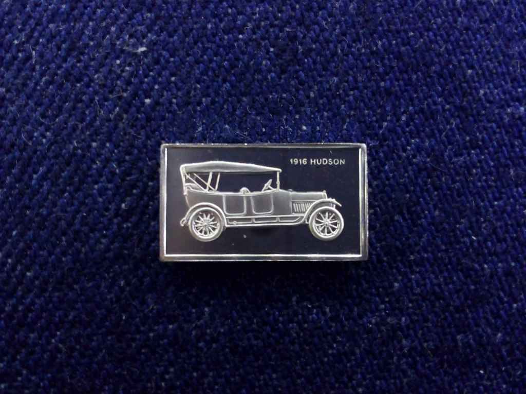USA Franklin Autós Mini-Ingot Hudson 1916 .925 ezüst