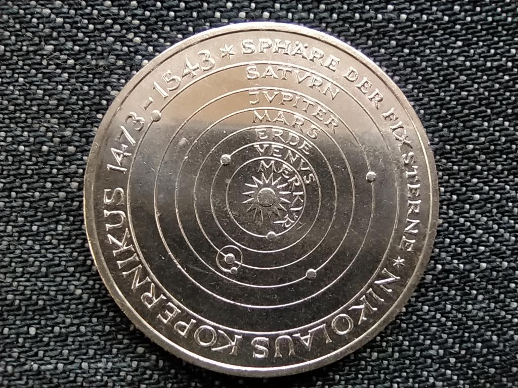 Németország Nikolaus Kopernikus születésének 500. évfordulója .625 ezüst 5 Márka
