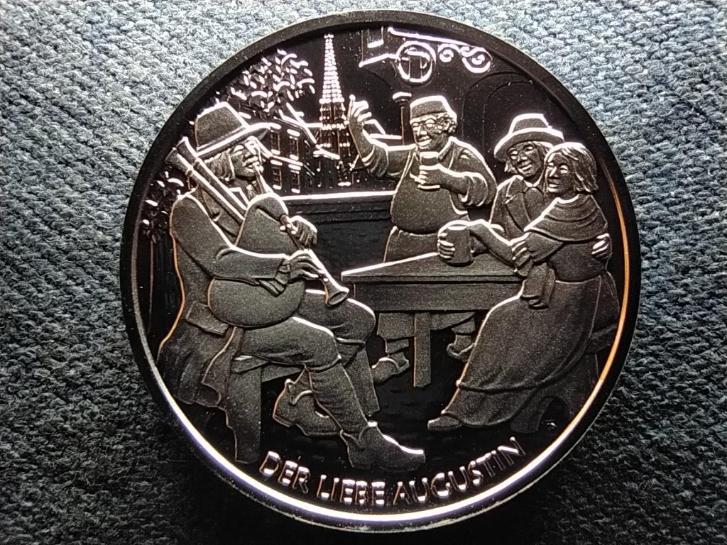 Ausztria Kedves Augustin .925 ezüst 10 Euro