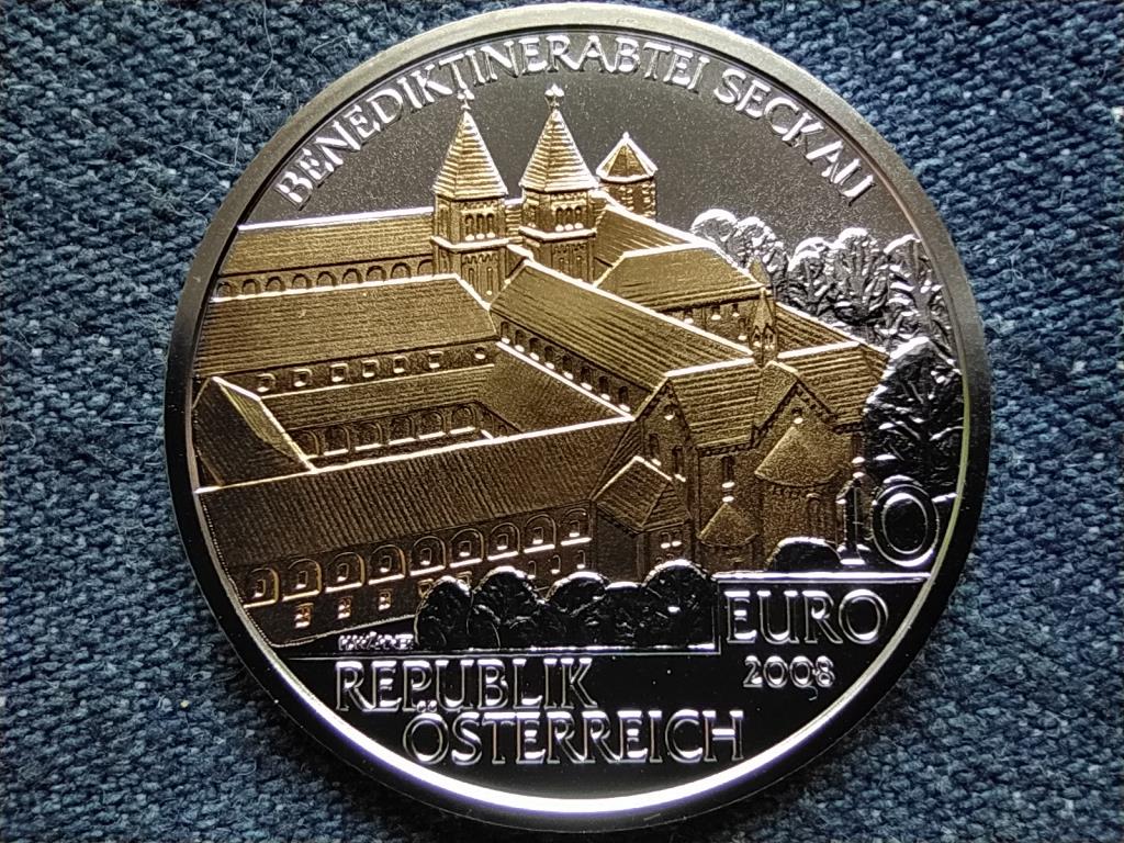 Ausztria Seckaui apátság .925 ezüst 10 Euro